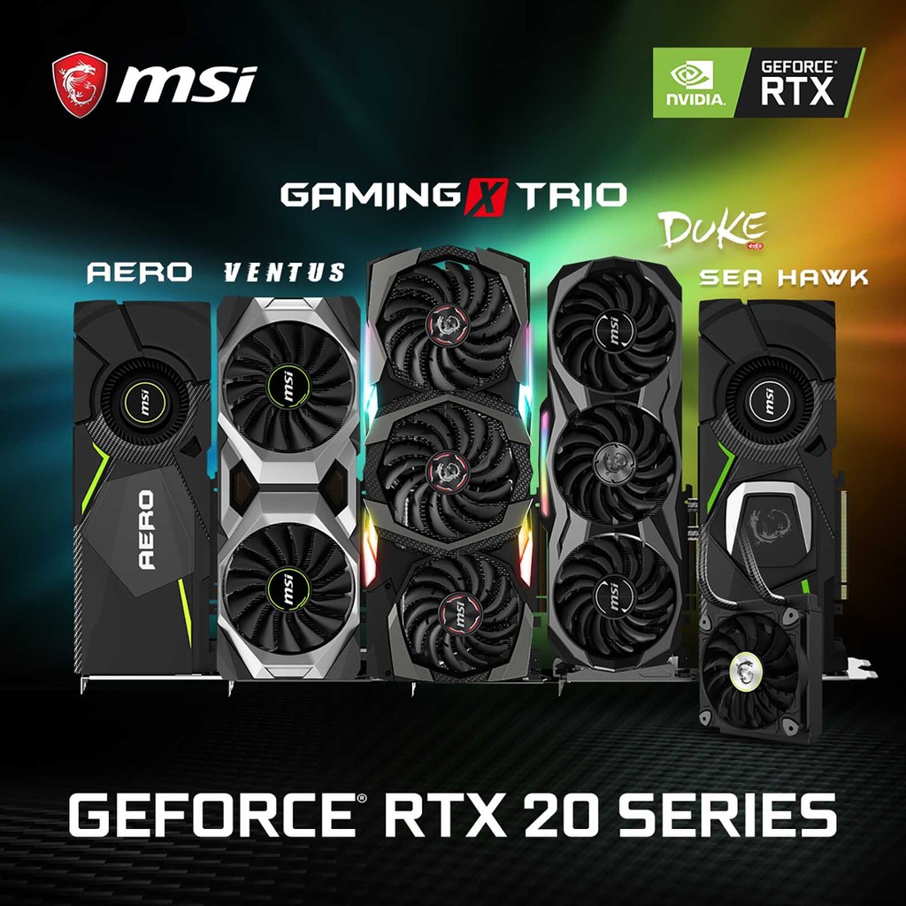 MSI giới thiệu loạt sản phẩm card đồ họa sử dụng GPU Nvidia Geforce RTX ảnh 3