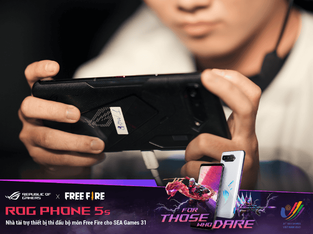 ROG Phone 5s là nhà tài trợ chính thức thiết bị thi đấu bộ môn Free Fire cho SEA Games 31 ảnh 6