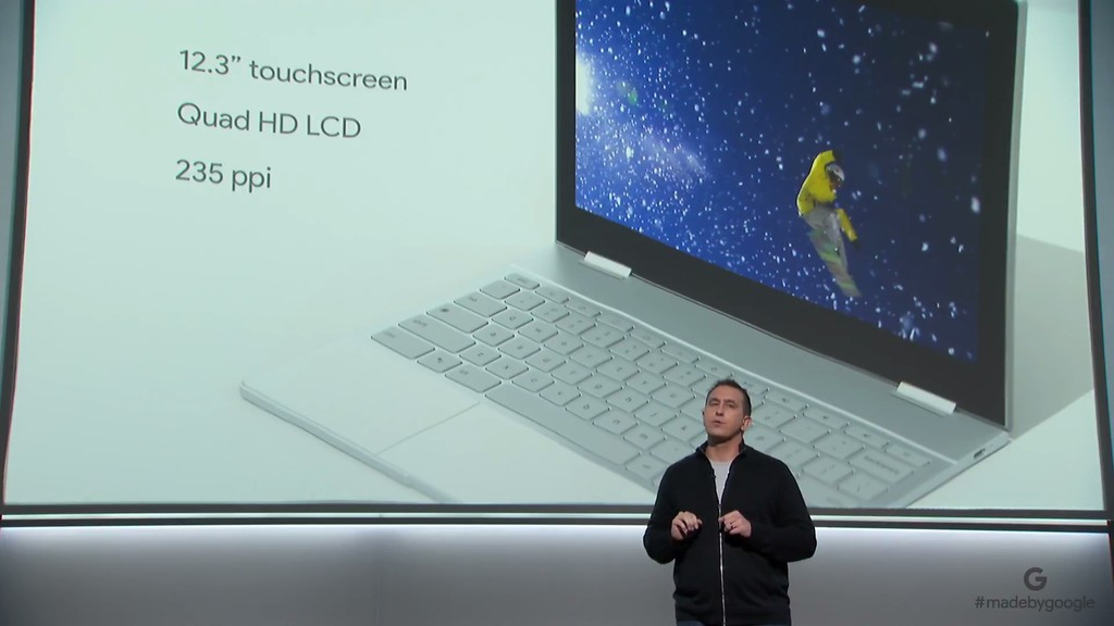 Google ra mắt laptop Pixel Book kèm trợ lý ảo Assistant, giá từ 999 USD ảnh 2