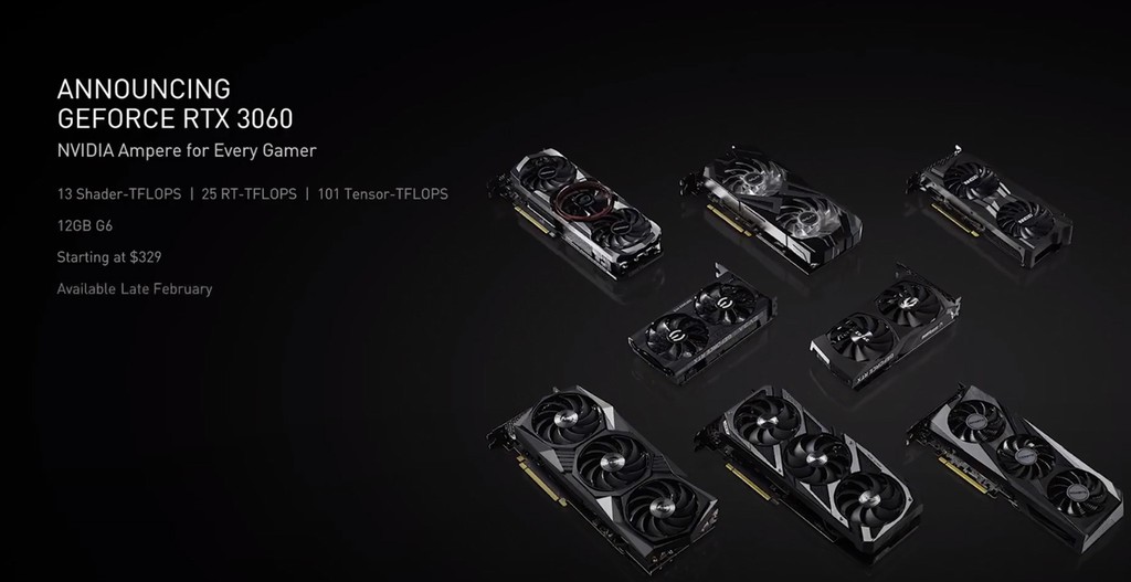 Nvidia công bố GeForce RTX 3060 giá 329 USD ảnh 2