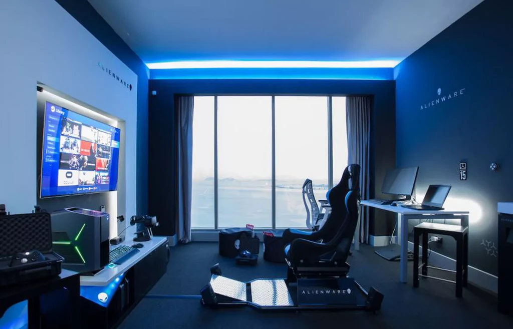 Alienware xây dựng phòng chơi game cao cấp trong khách sạn 5 sao ảnh 1