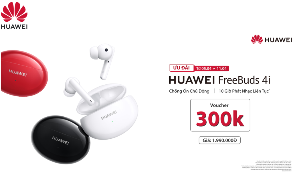 1,000 chiếc Huawei FreeBuds 4i đầu tiên cháy hàng tại Việt Nam ảnh 2