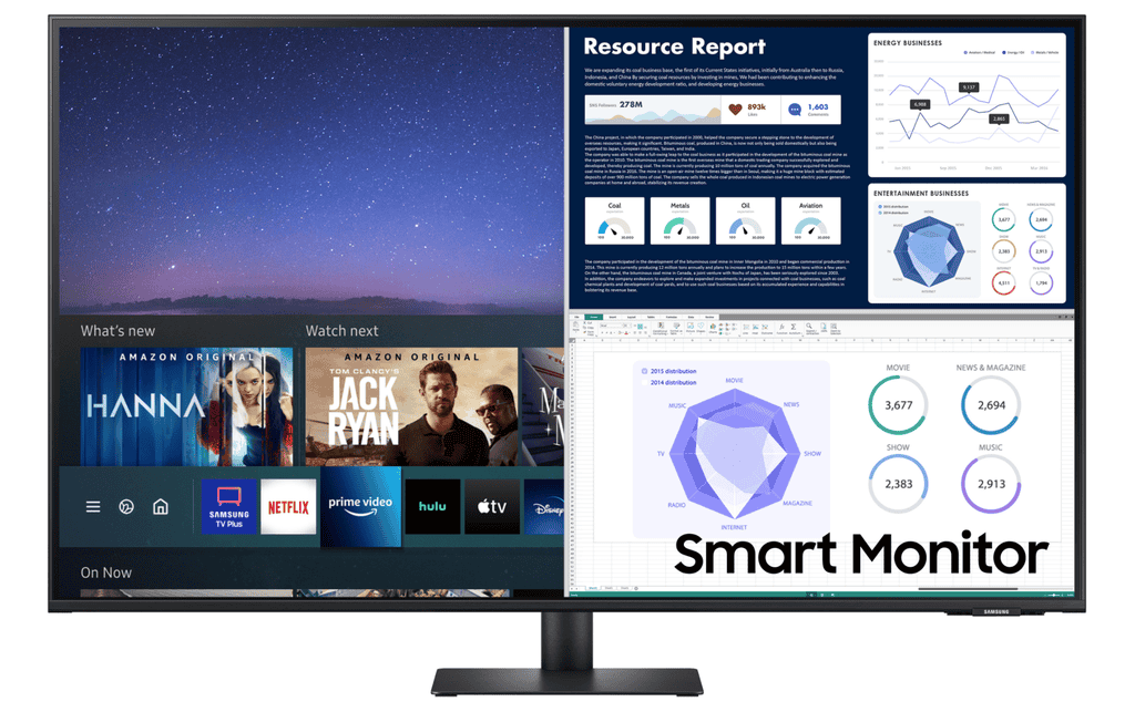 Samsung Smart Monitor toàn cầu, đáp ứng nhu cầu mạnh mẽ về màn hình đa năng ảnh 3