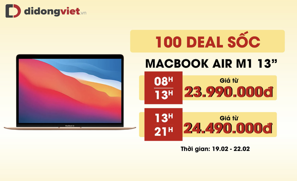 MacBook Air M1 2020 bất ngờ về giá dưới 24 triệu, hút hàng dịp cuối tuần ảnh 2