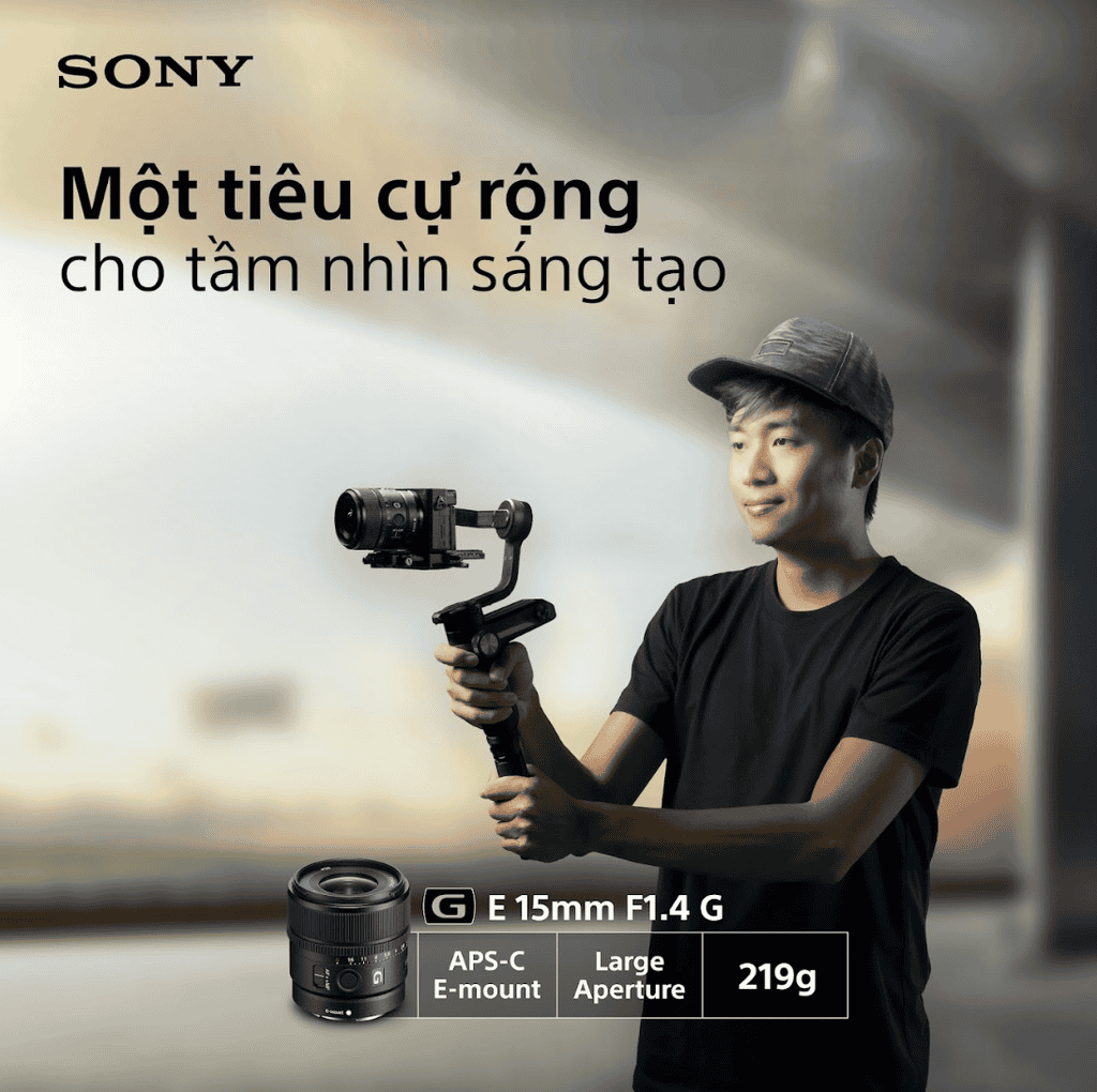 Sony ra mắt bộ ba ống kính góc rộng ngàm E dành cho máy ảnh cảm biến APS-C giá từ 12 triệu ảnh 6