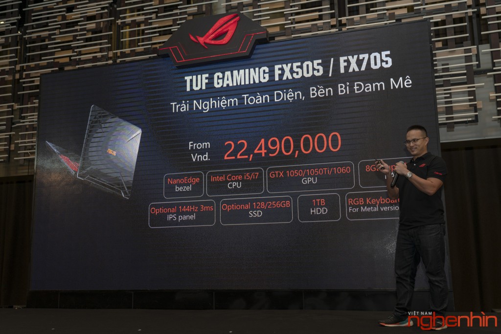 Republic Of Gaming (ROG) ra mắt laptop gaming mới TUF FX505/FX705 ảnh 6