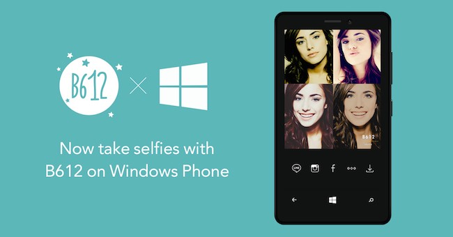 Ứng dụng B612 của Line cho Windows Phone