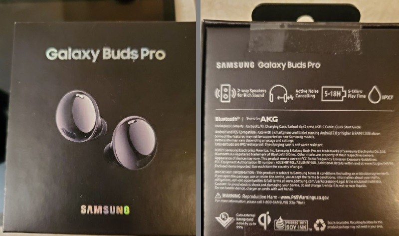 Galaxy Buds Pro bất ngờ được rao bán trên Facebook, chống nước IPX7, giá 180 USD ảnh 1