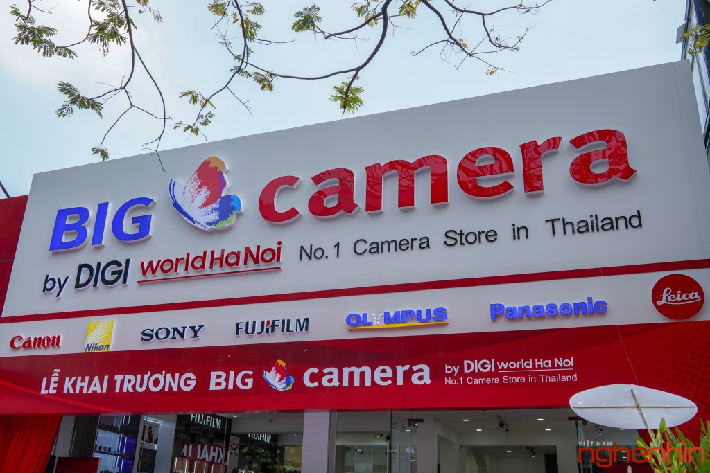 BIG Camera phối hợp DIGIworld Hà Nội khai trương cửa hành máy ảnh tại thành phố HCM ảnh 1