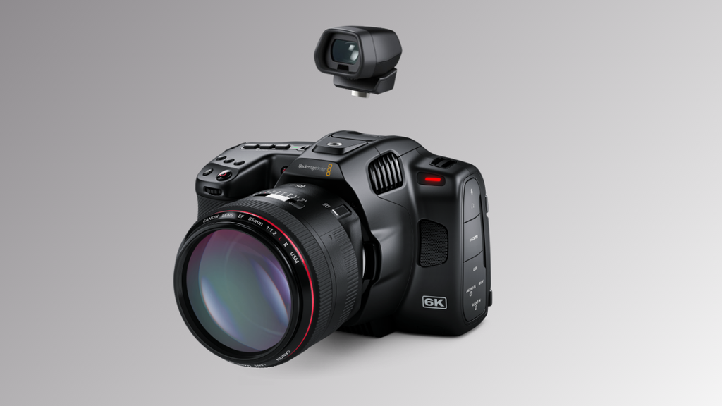 Máy ảnh BMPCC 6K Pro giá 2495 USD của Blackmagic có màn hình HDR siêu sáng ảnh 2