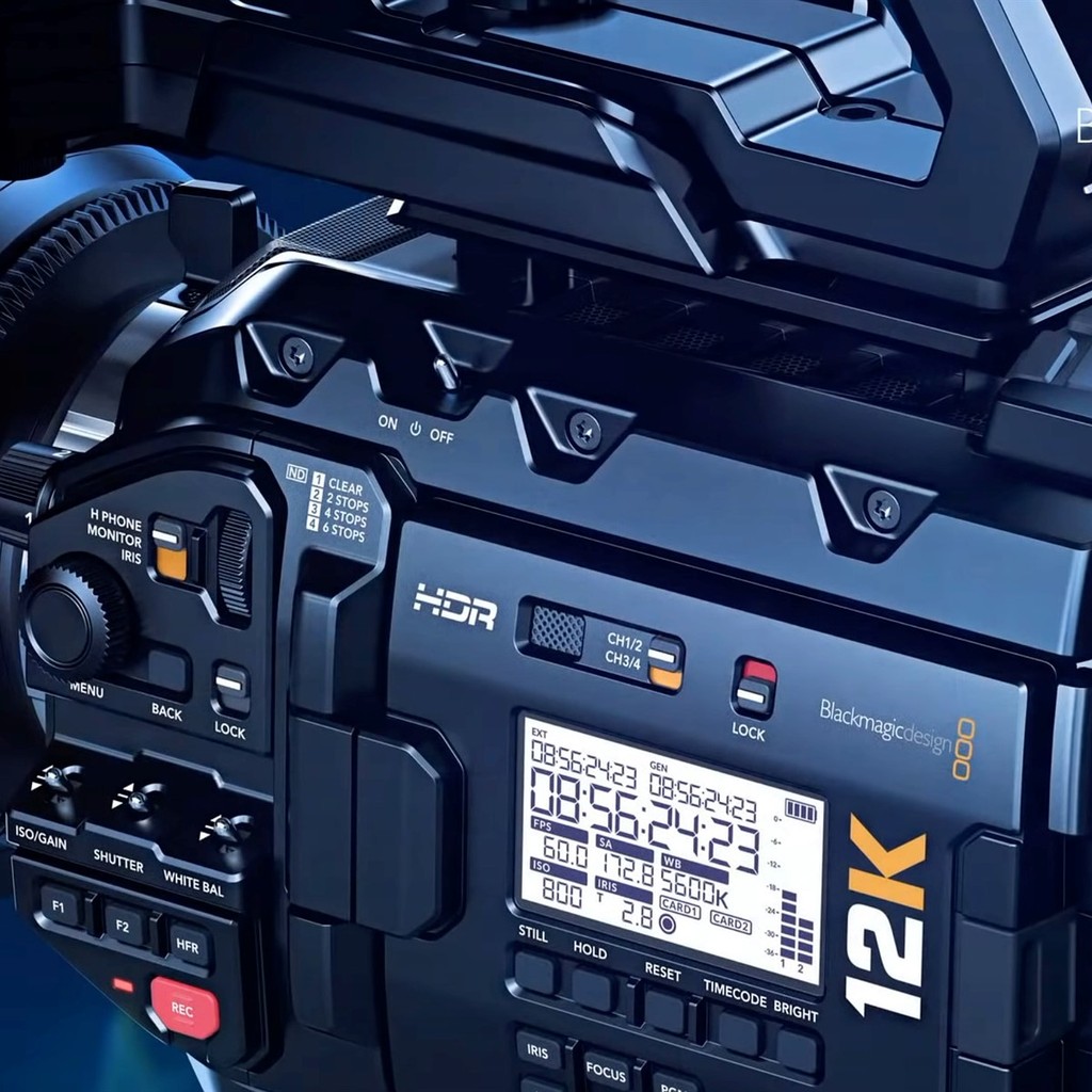 Blackmagic Ursa Mini Pro: máy quay video 12K/60fps, giá 9.995 USD ảnh 4