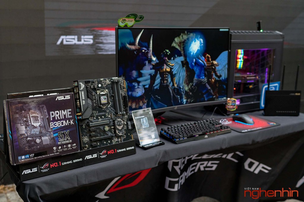 ASUS ra mắt loạt bo mạch chủ Intel H370 và B360 tại Việt Nam ảnh 3