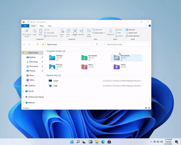 Windows 11 ISO bị rò rỉ, tiết lộ giao diện người dùng trước ngày ra mắt 24 tháng 6 ảnh 4