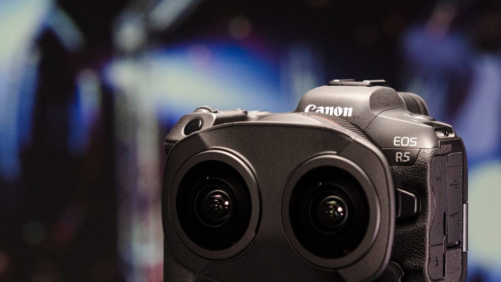 Canon ra mắt ống kính EOS R mắt cá kép để tạo nội dung 3D VR ảnh 2