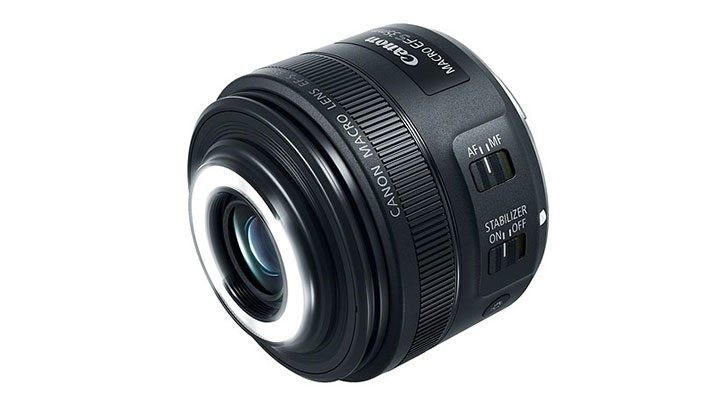 Canon ra mắt ống kính macro EF-S 35mm f2.8 tích hợp đèn ảnh 1