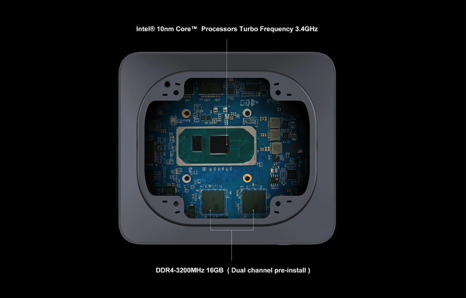 PC bỏ túi: RAM 16GB, chip Intel thế hệ 10, bộ nhớ Intel Optane ảnh 4