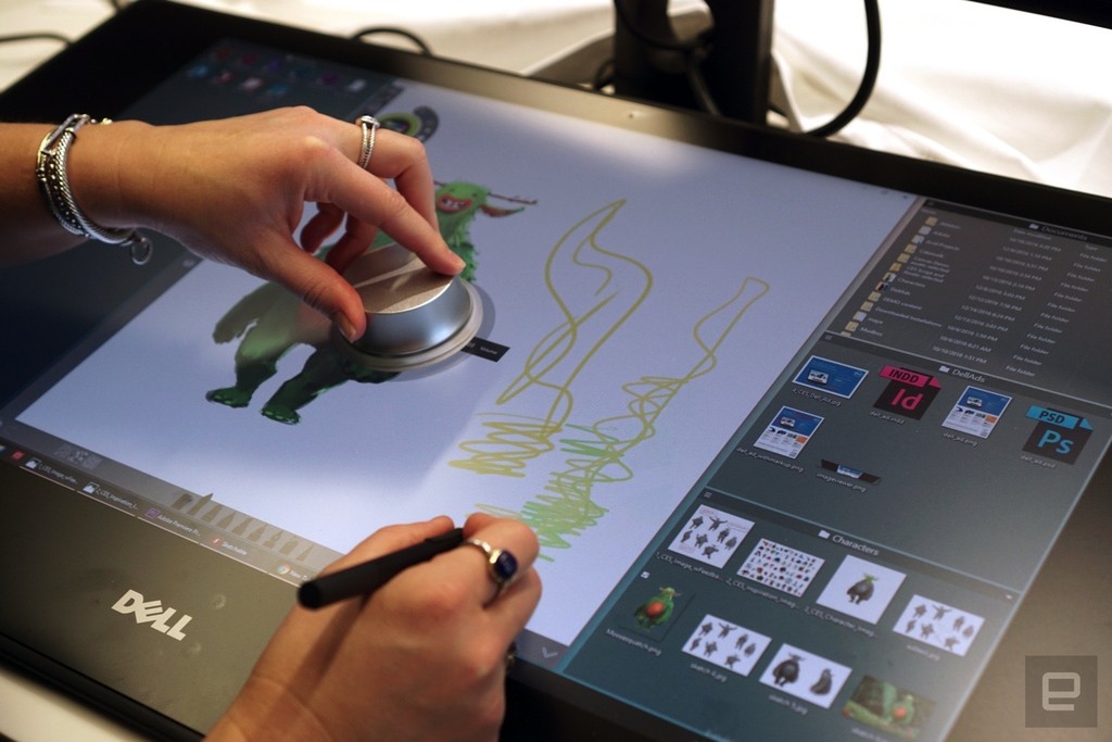 Màn hình Dell Canvas 27 inch hỗ trợ design như Surface Studio ảnh 1