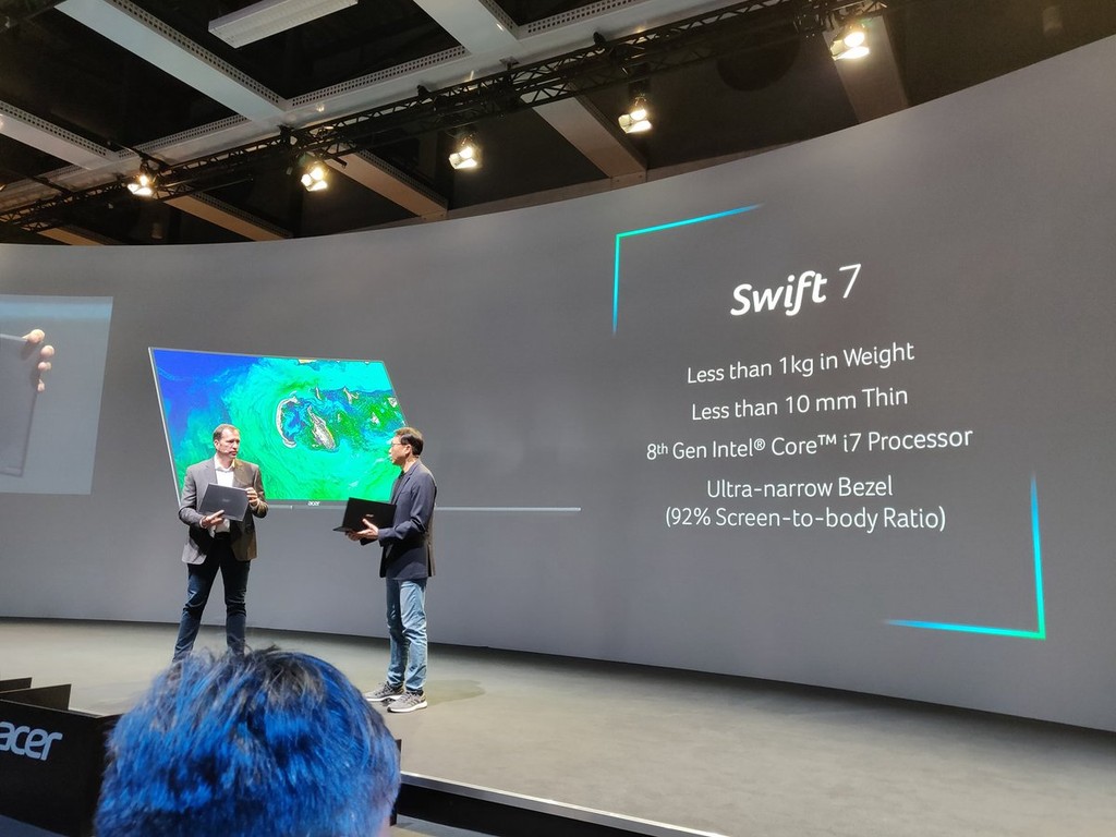 Acer nâng cấp Swift 7: laptop mỏng nhất thế giới, gần như không viền màn hình ảnh 2