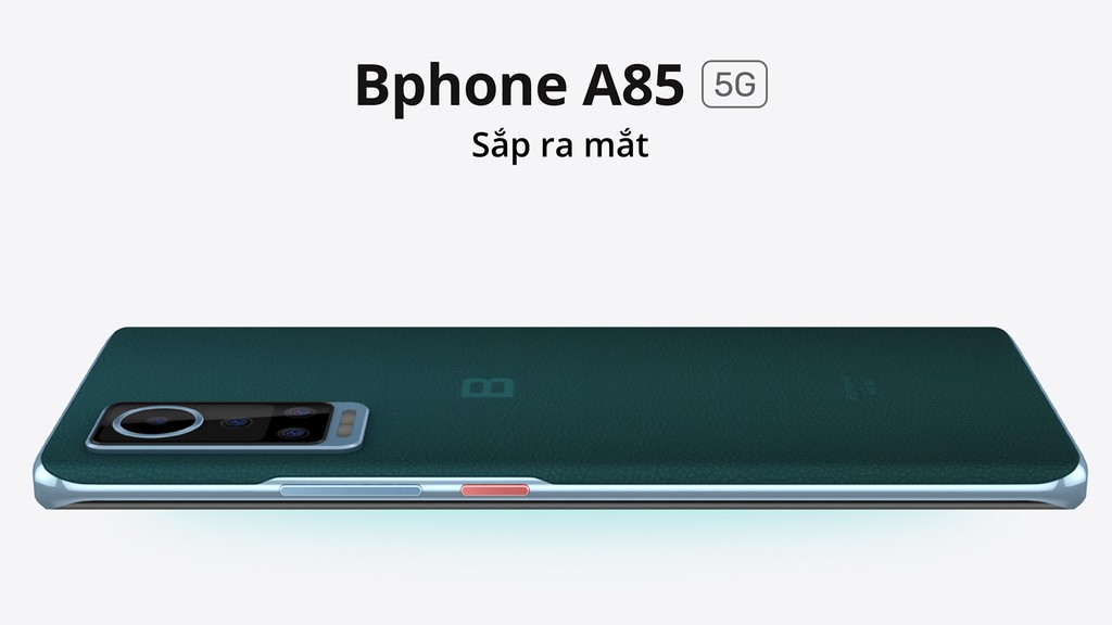 Bphone A85 5G sắp cho đặt móng: mặt lưng da cao cấp, màn hình cong  ảnh 1