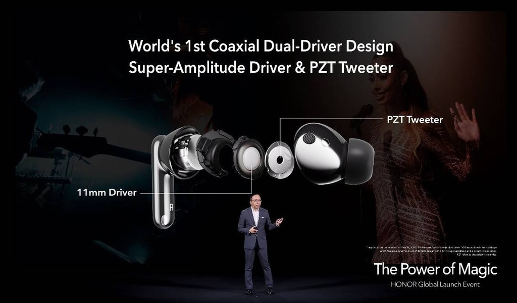 [MWC 2022] Tai nghe Honor Earbuds 3 Pro vừa ra mắt có thể theo dõi nhiệt độ cơ thể ảnh 3