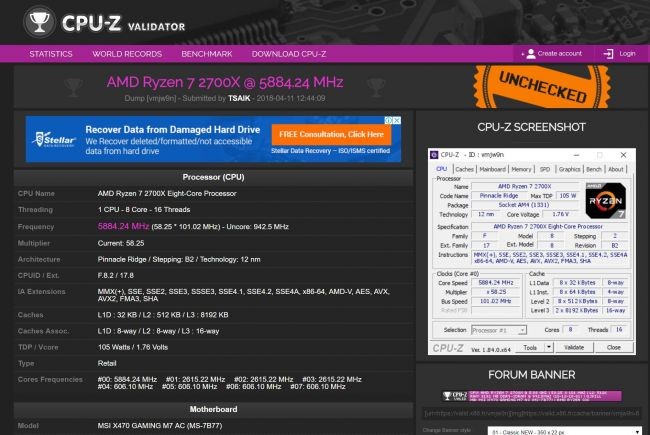 CPU AMD Ryzen 2 phá mọi kỷ lục về ép xung, tối đa 5,8GHz ảnh 2