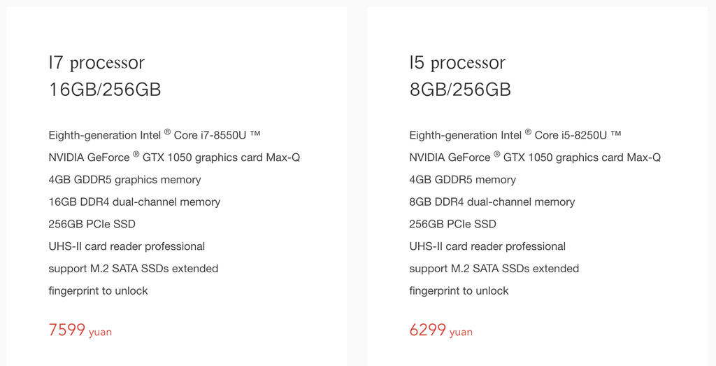 Xiaomi làm mới dòng laptop với: Mi Notebook Pro 2, Mi Notebook Pro GTX và Mi Gaming Laptop  ảnh 11