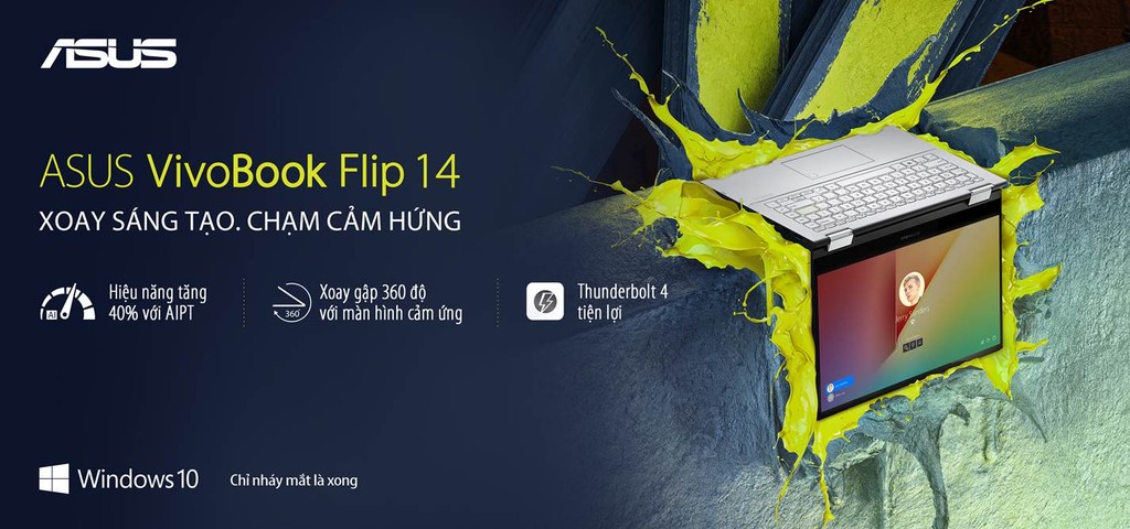 ASUS giới thiệu VivoBook Flip 14 TP470 - nổi bật, cá tính, dành cho giới trẻ giá 15 triệu ảnh 2