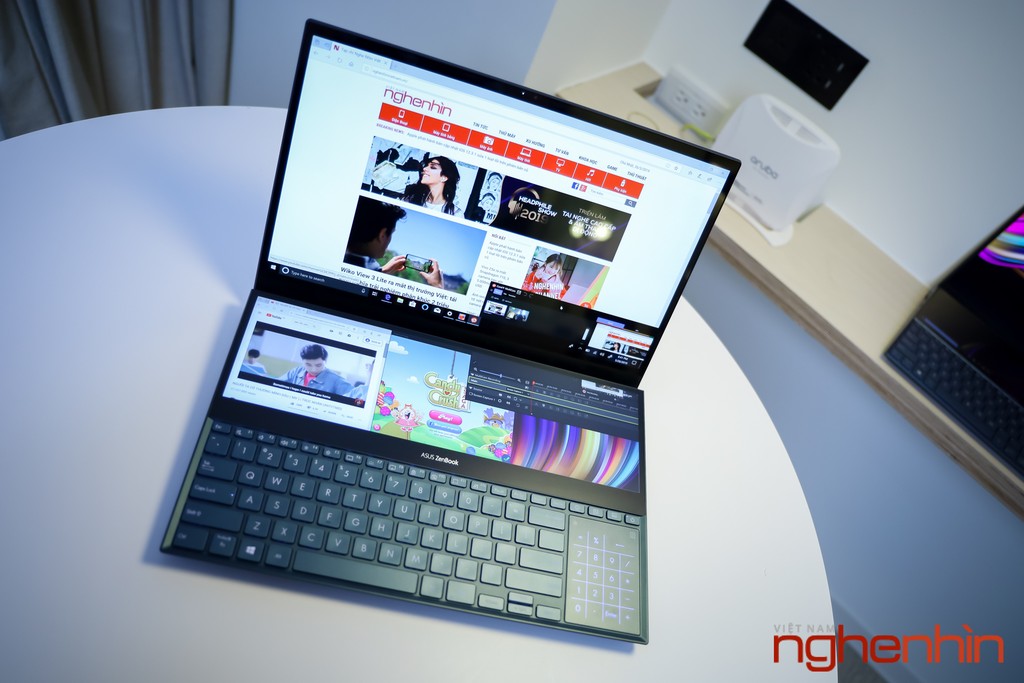ASUS ra mắt ZenBook Pro Duo: laptop 2 màn hình 4K đầu tiên trên thế giới  ảnh 1