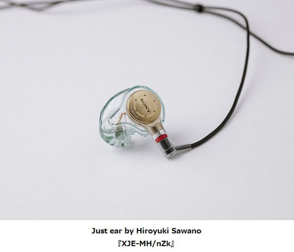 Just Ear, tai nghe custom của Sony có thêm phiên bản chỉnh âm bởi nghệ sĩ Hiroyuki Sawano ảnh 4