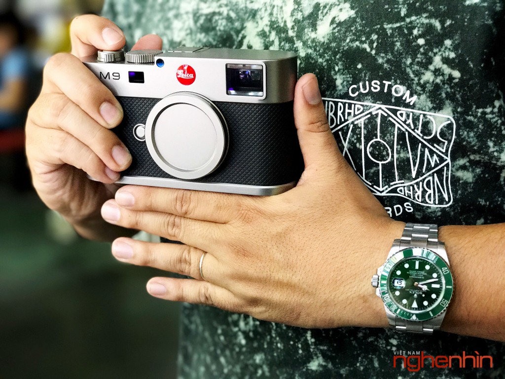 Cận cảnh Leica M9 Titanium