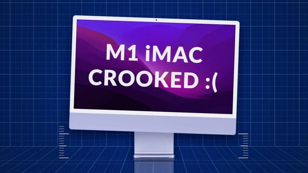 Người dùng phản ánh iMac M1 bị nghiêng ảnh 1