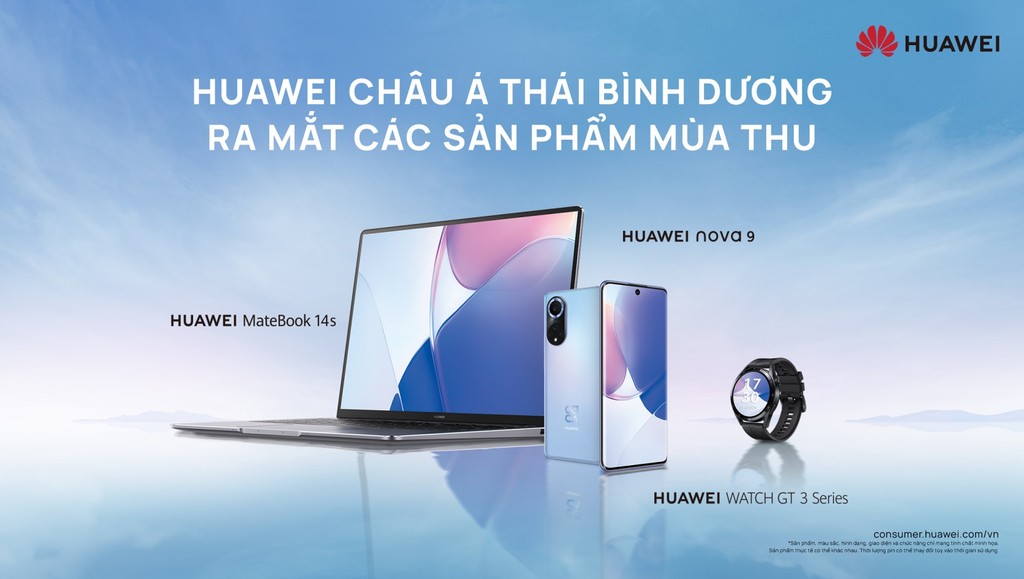 Huawei Châu Á Thái Bình Dương ra mắt Watch GT 3 series, Matebook 14s và nova 9 ảnh 1