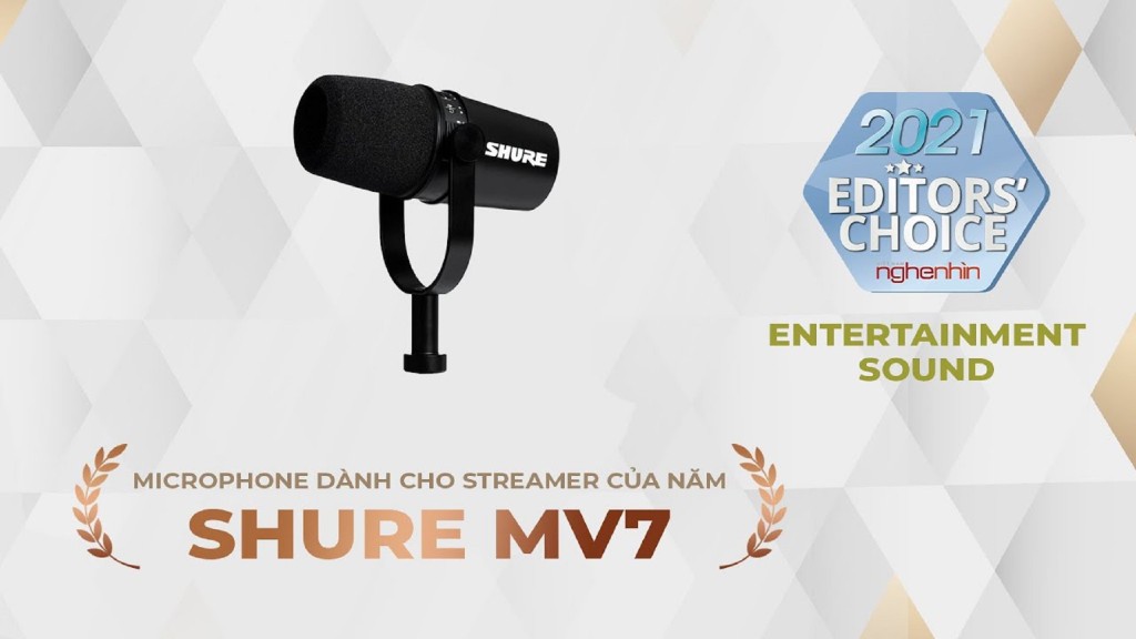 Shure MV7 - Microphone hàng đầu dành cho streamer, tinh chỉnh chuyên sâu, thu tín hiệu digital và analog ảnh 4