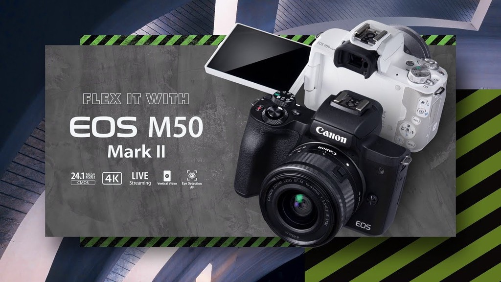 Canon công bố EOS M50 Mark II với một số nâng cấp, giá 600 USD ảnh 1