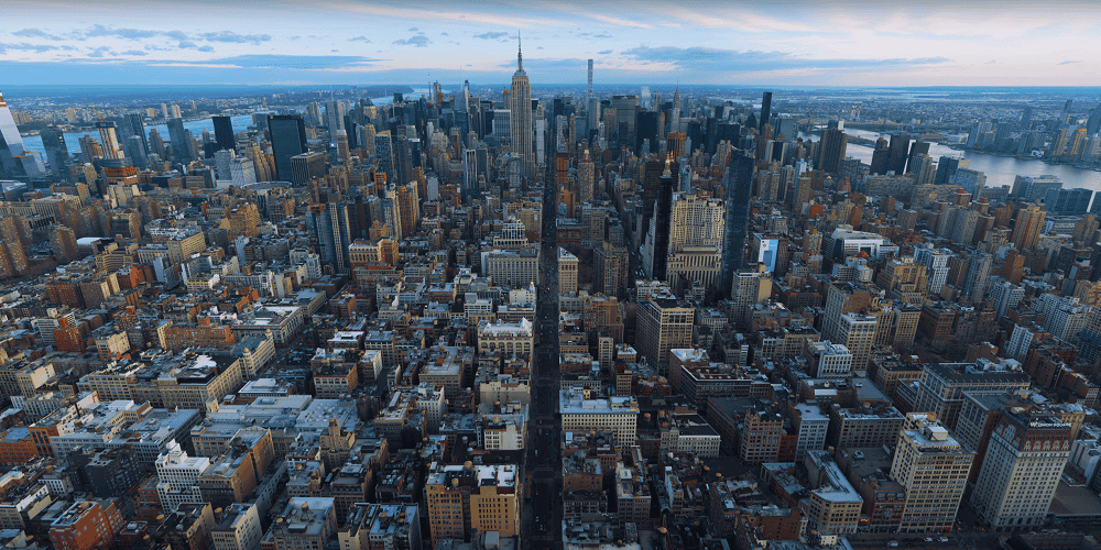 Video tuyệt đẹp thành phố New York được quay trên không ở độ phân giải 12k ảnh 1