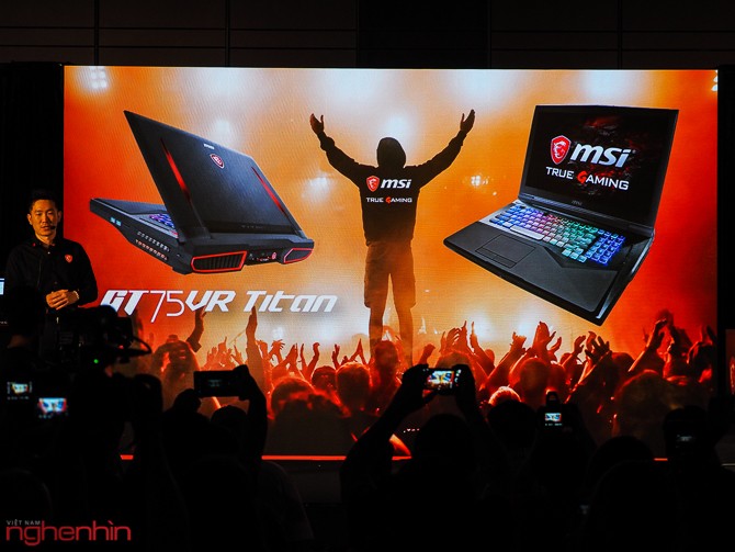Computex 2017: MSI tung ra gaming laptop tham chiếu GT75VR Titan ảnh 3