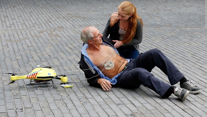 Mỗi tuần có một sinh mạng được cứu bởi drone ảnh 1