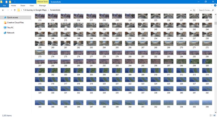 Đẹp sửng sốt video hyperlapse từ 3.305 ảnh Google Maps ảnh 2
