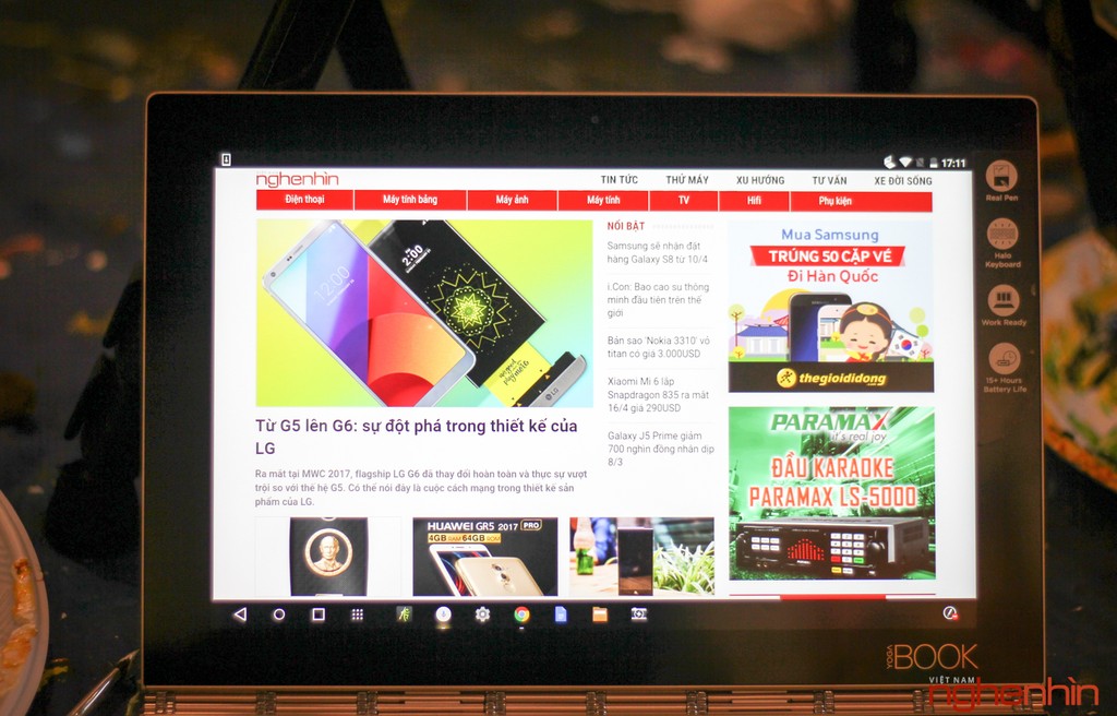 Lenovo Yoga Book: tablet lai giá mềm cho 'dân nghệ' ảnh 6