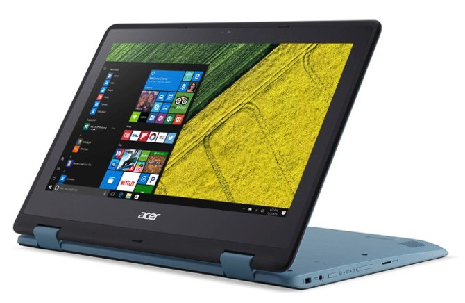 Acer khoe 4 laptop dòng Spin màn hình cảm ứng gập 360° ảnh 2