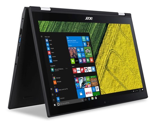 Acer khoe 4 laptop dòng Spin màn hình cảm ứng gập 360° ảnh 9