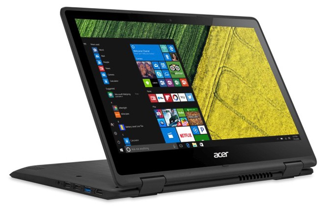 Acer khoe 4 laptop dòng Spin màn hình cảm ứng gập 360° ảnh 12