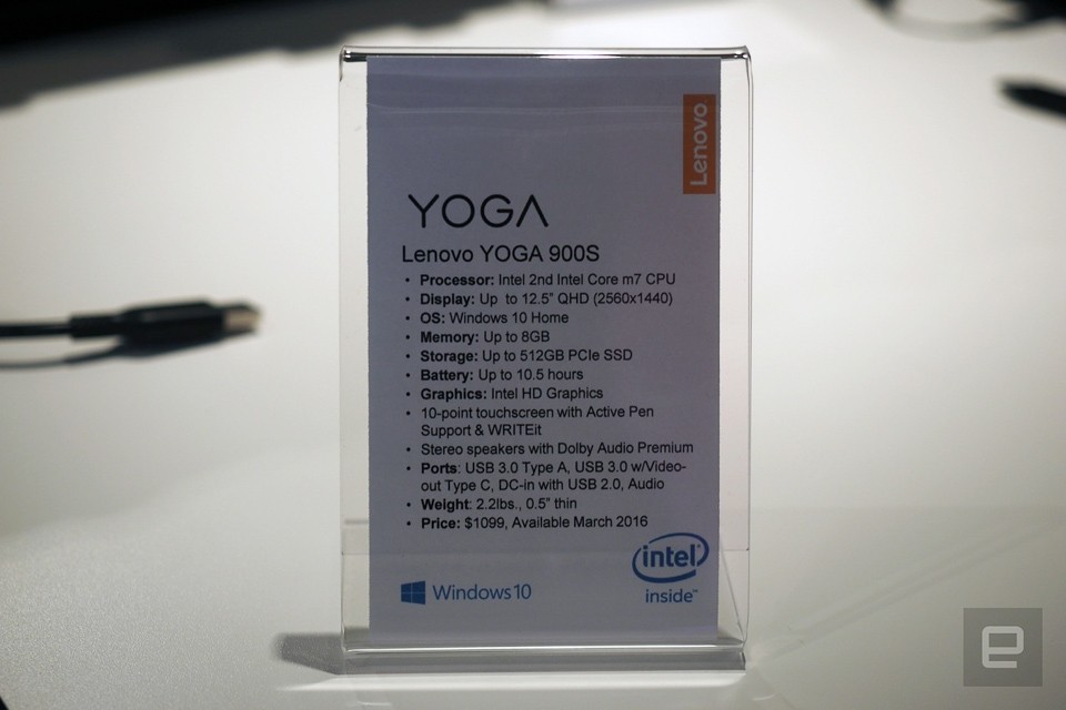 Bộ ảnh Lenovo Yoga 900s - laptop lai tablet mỏng nhất thế giới ảnh 11