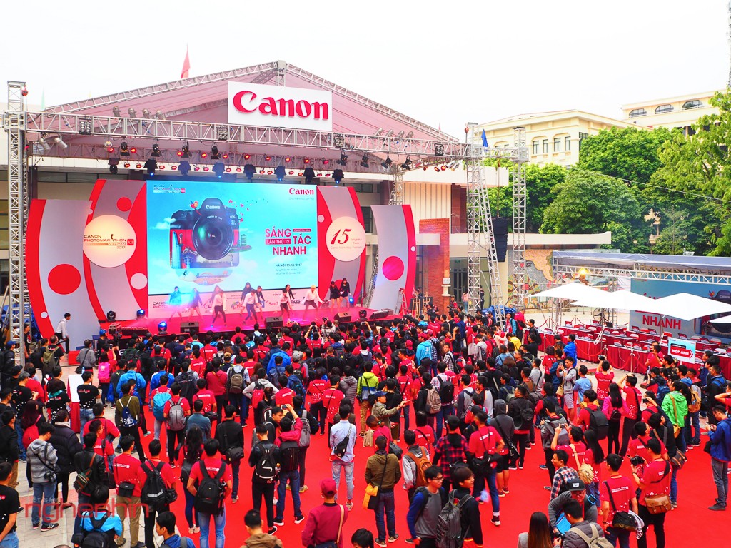4.000 tay máy khởi tranh Canon PhotoMarathon 2017 tại Hà Nội ảnh 2