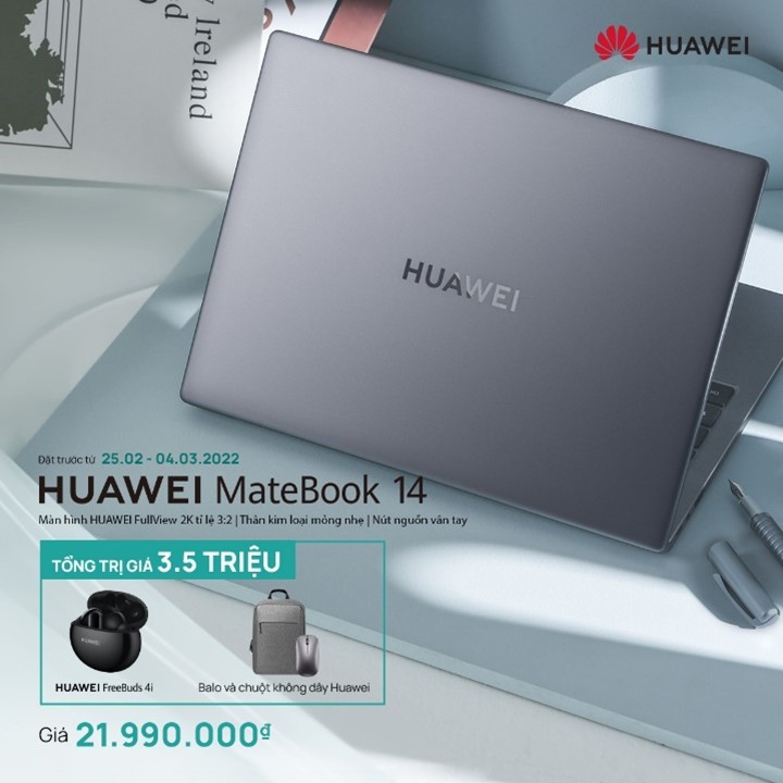 Huawei cho đặt hàng MateBook 14 và MateBook D15: nhiều quà tặng và ưu đãi hấp dẫn ảnh 3