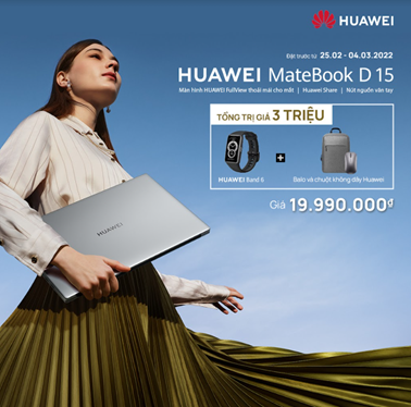 Huawei cho đặt hàng MateBook 14 và MateBook D15: nhiều quà tặng và ưu đãi hấp dẫn ảnh 4