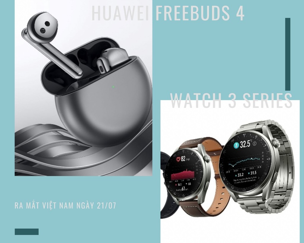 Bộ đôi Huawei Watch 3 series và tai nghe HUAWEI Freebuds 4 sẽ về Việt Nam ngay trong tháng 7 ảnh 1