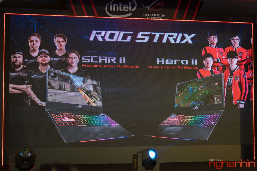 Asus ra mắt 2 mẫu laptop gaming ROG Strix Scar II và ROG Hero II tại Việt Nam ảnh 1