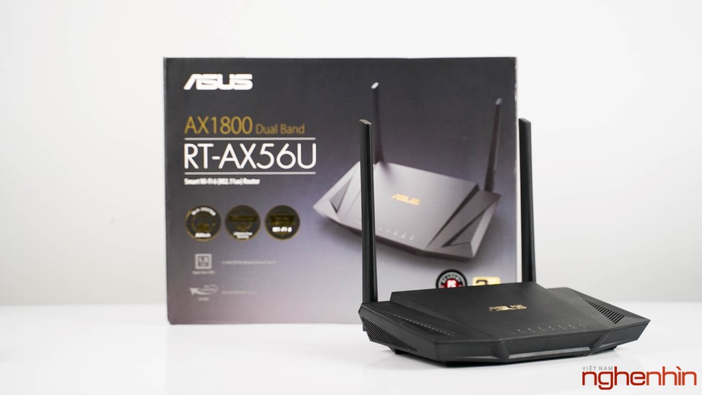Đánh giá Router Wifi-6 Asus RT-AX56U, bộ phát cực hợp lý cho ngôi nhà dưới 80m vuông ảnh 1