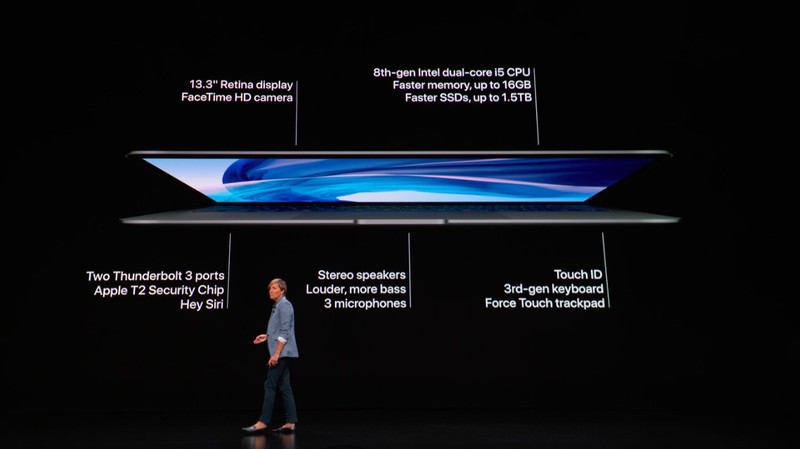 Apple công bố MacBook Air mới có màn hình Retina, giá từ 1.199 USD ảnh 3